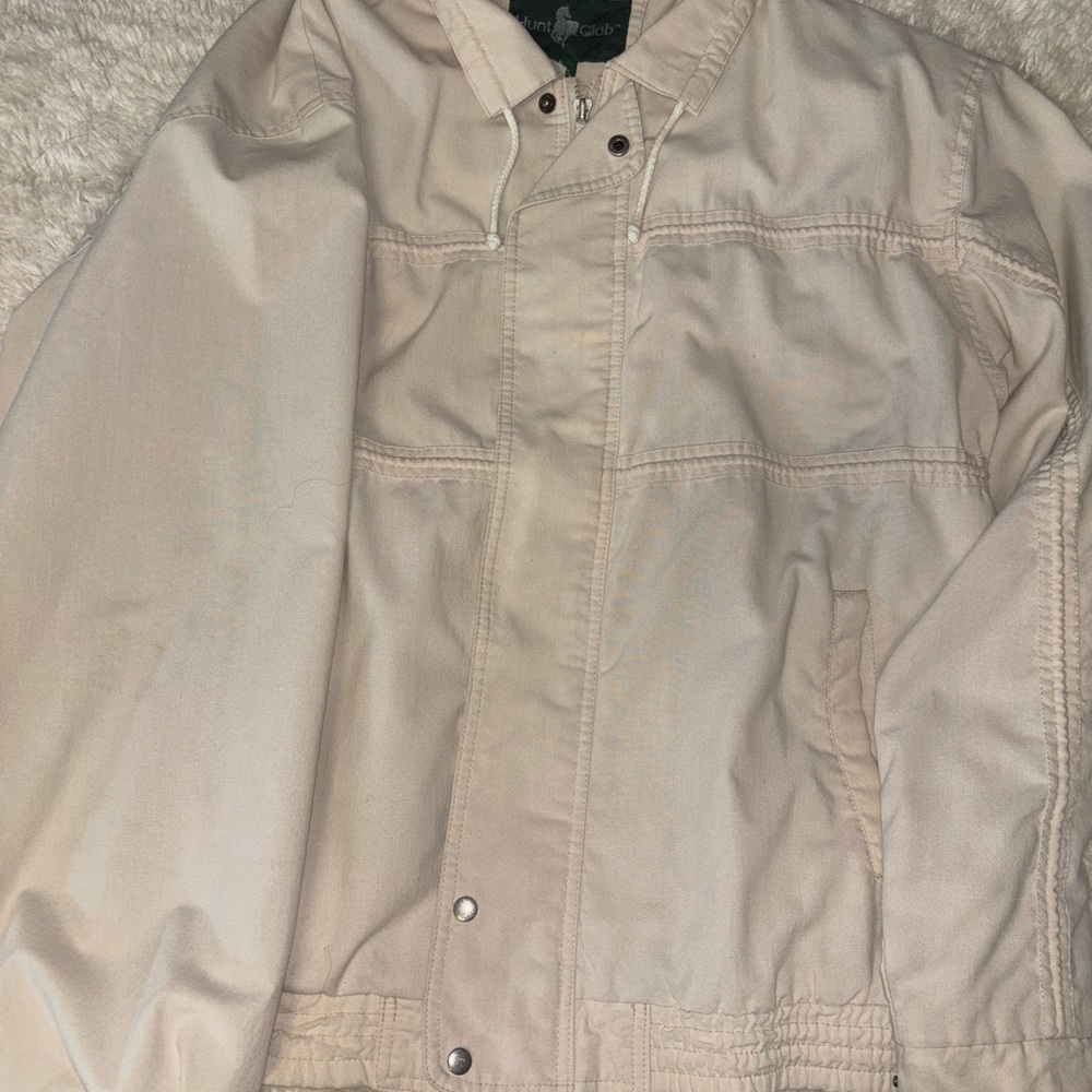 Hunt Club Men's Light Tan Windbreaker